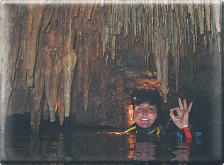 Okay in the cave!